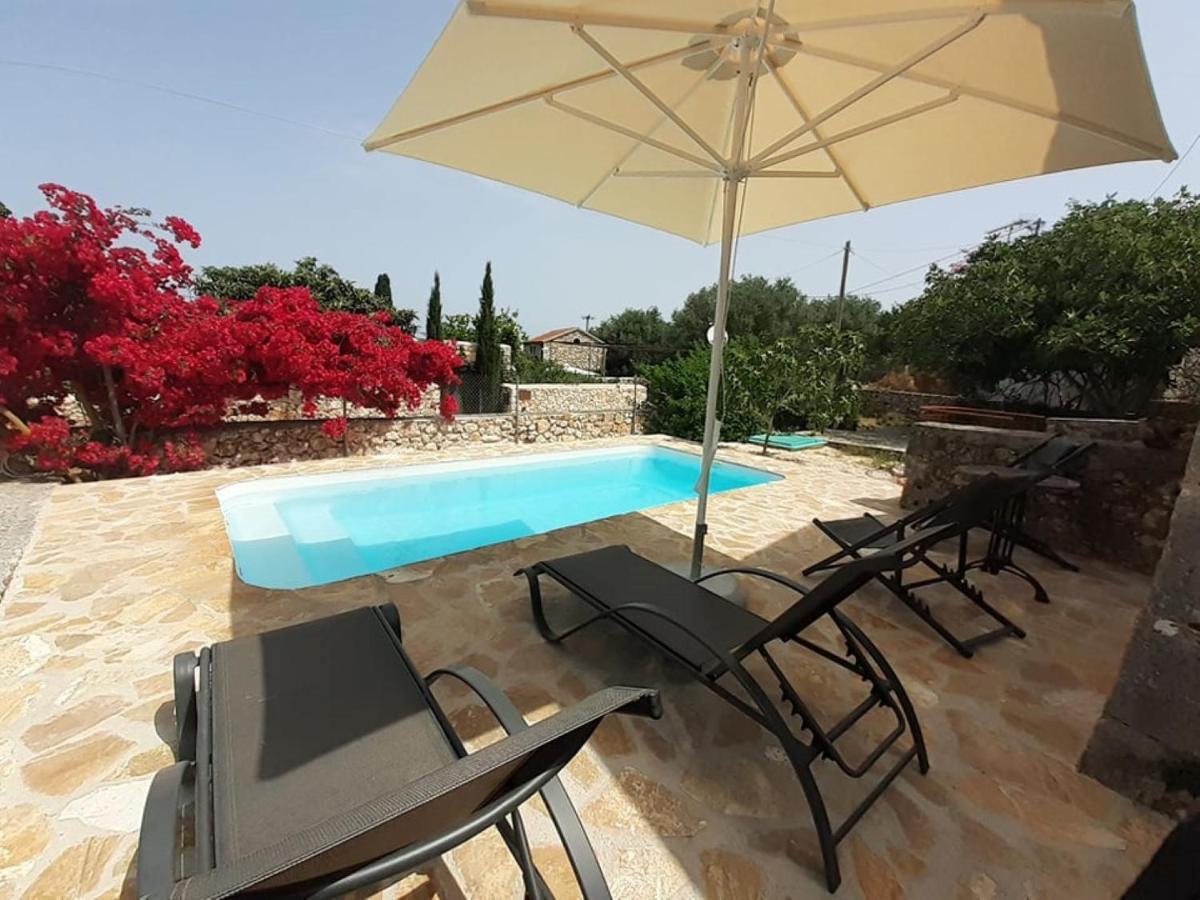 Private Villa Demetra 1768 With Pool - Close To Fiskardo Exterior photo
