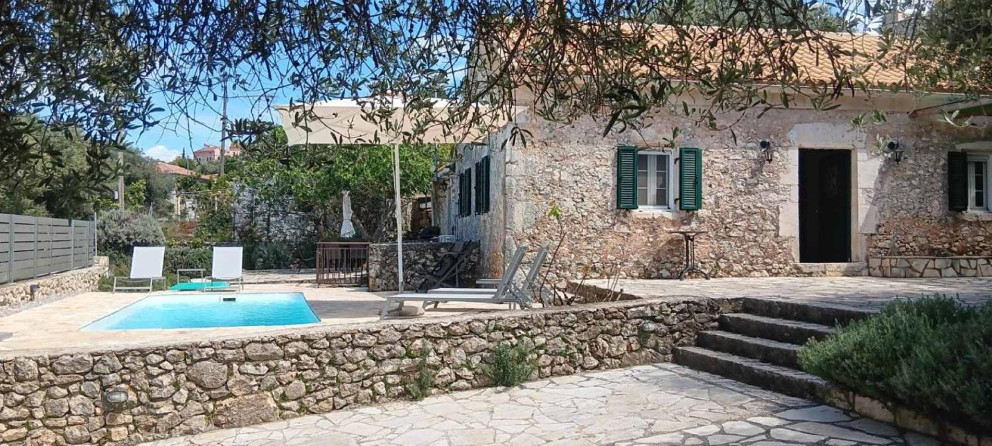 Private Villa Demetra 1768 With Pool - Close To Fiskardo Exterior photo